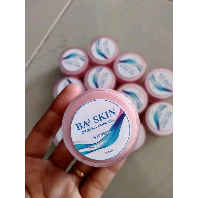 Ba 3 Skin Organic Skincare Night Cream Flek