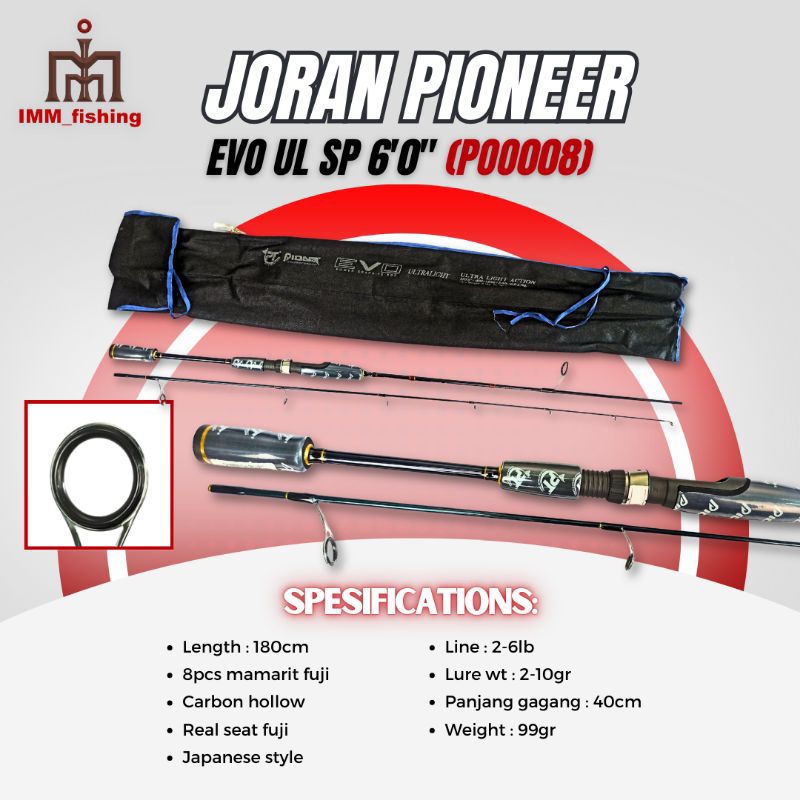 JORAN PIONEER EVO | Tongkat Pancing | Fishing Rod