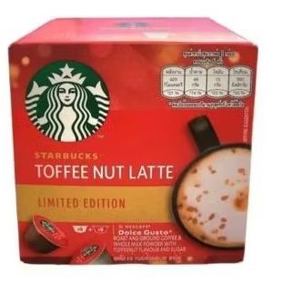 

Nescafe Dolce Gusto Starbucks Toffee Nut Latte - Limited Edition Capsule