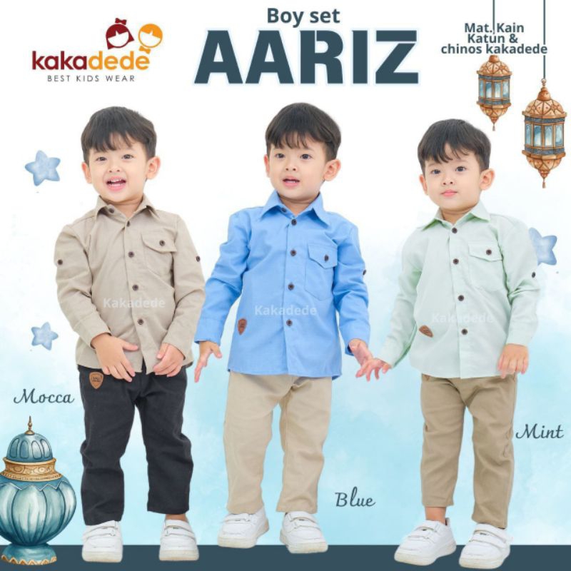 Kakadede | Kemeja Aariz Set by.kakadede