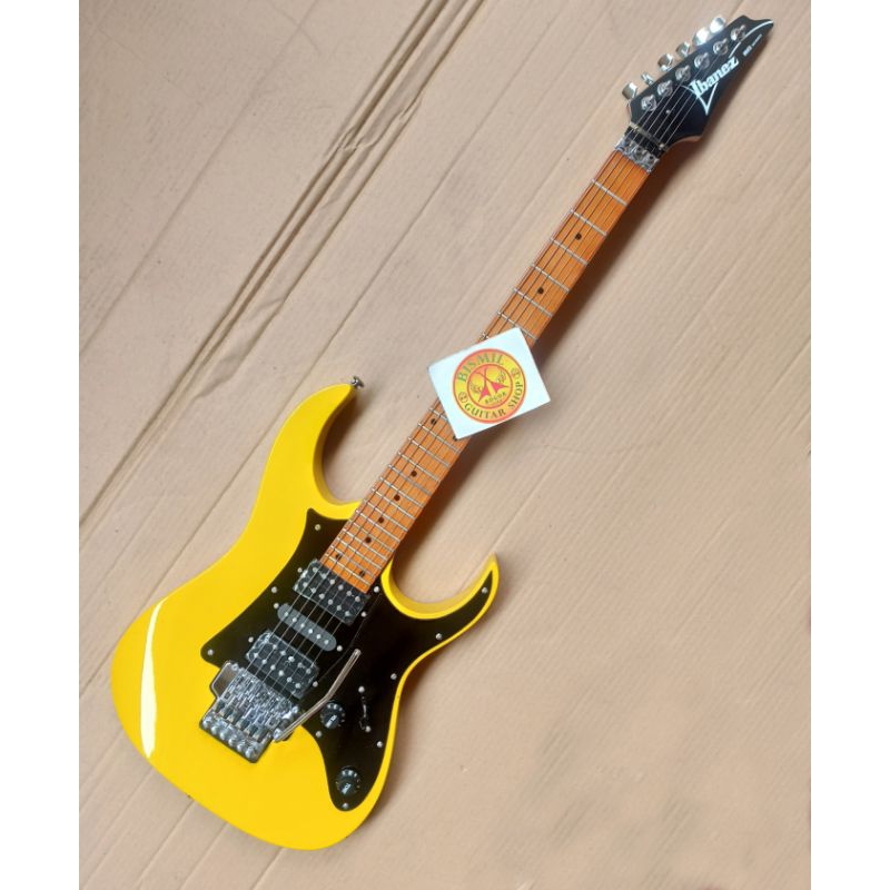 Gitar IBANEZ RG350 Yellow Baru custom