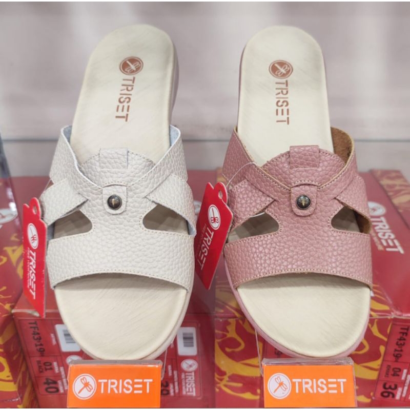 TRISET SHOES ORIGINAL❗Sandal Wedges Wanita
