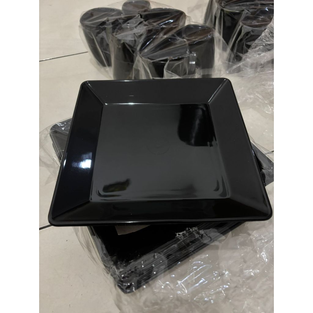 PIRING KOTAK MELAMINE DINNER WARE 88 / PIRING SAJI MIE GACOAN SEMI MELAMINE