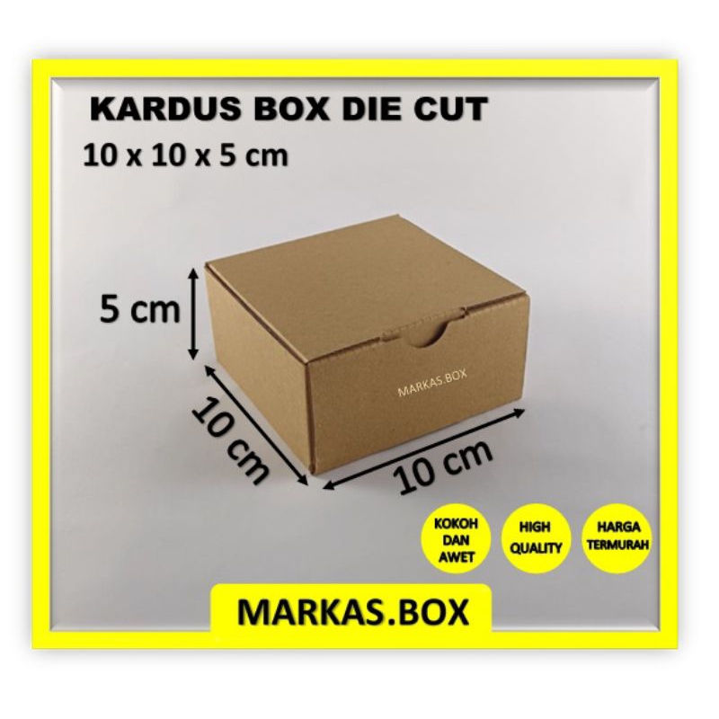 

Kardus Karton Box Uk: 10x10x5cm DIE CUT/PIZZA