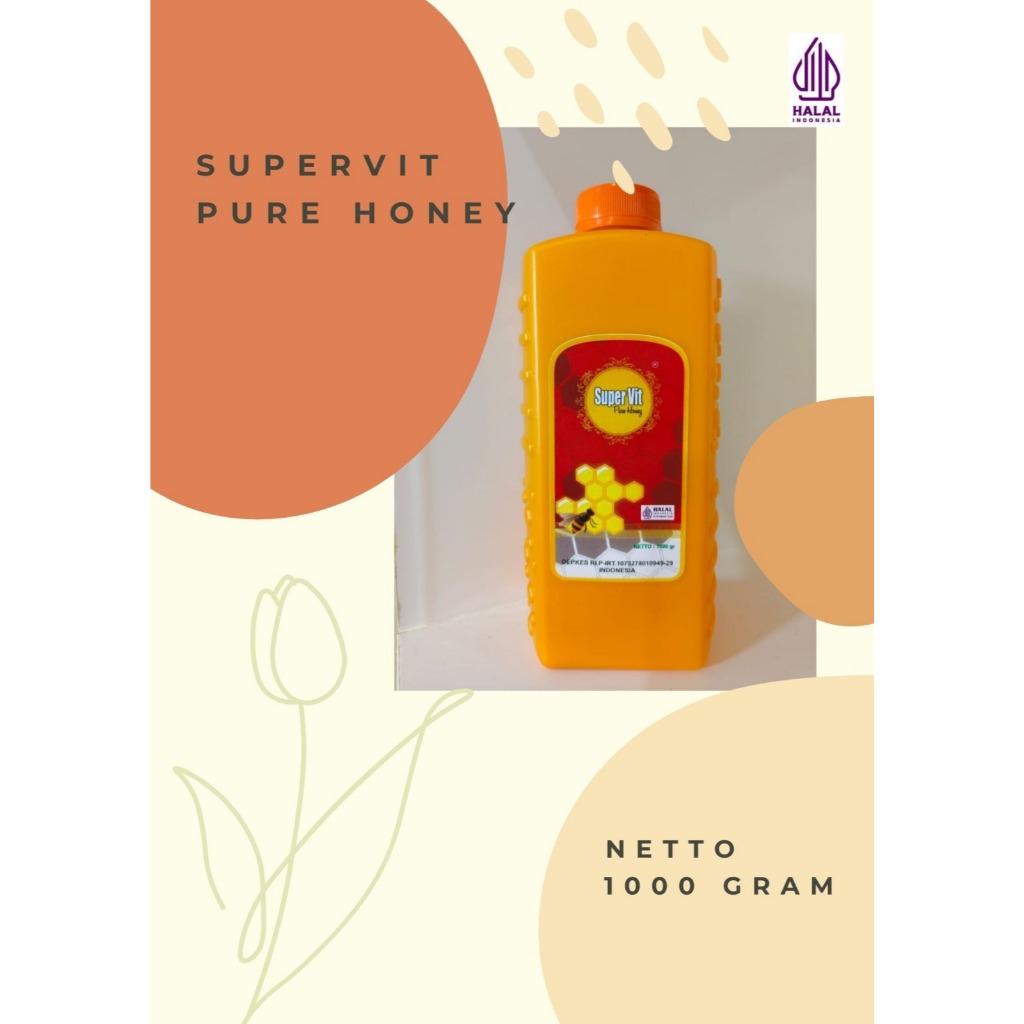 

Madu Supervit Pure Honey 1000 Gram
