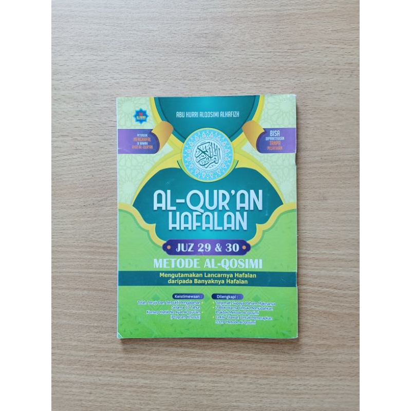 Al Qur'an Hafalan Juz 29 & 30 Metode Al-Qosimi