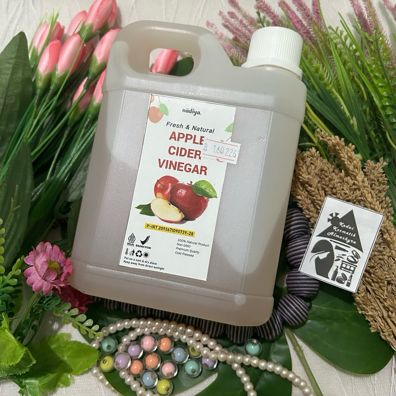 

Cuka Apel 1 Liter - Apple Cider Vinegar