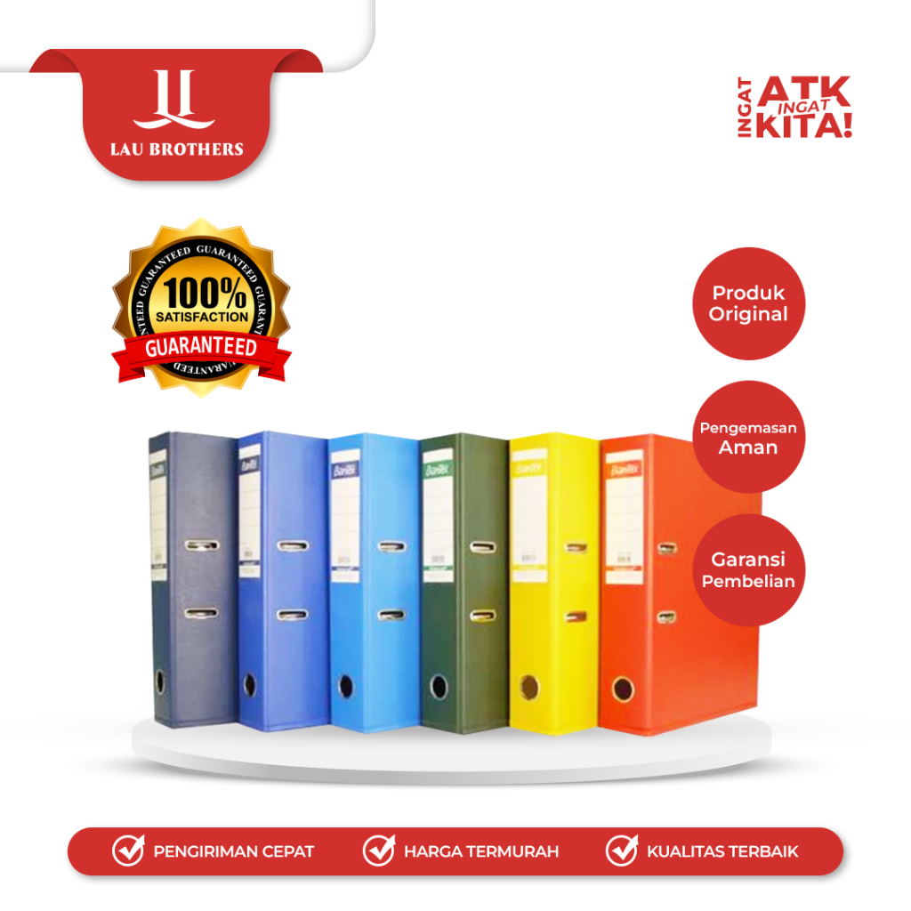 

BANTEX LEVEL ARCH FILE - PP / ORDNER 1465/ 1466/ 1450/ 1451/ 1453 (1PC)