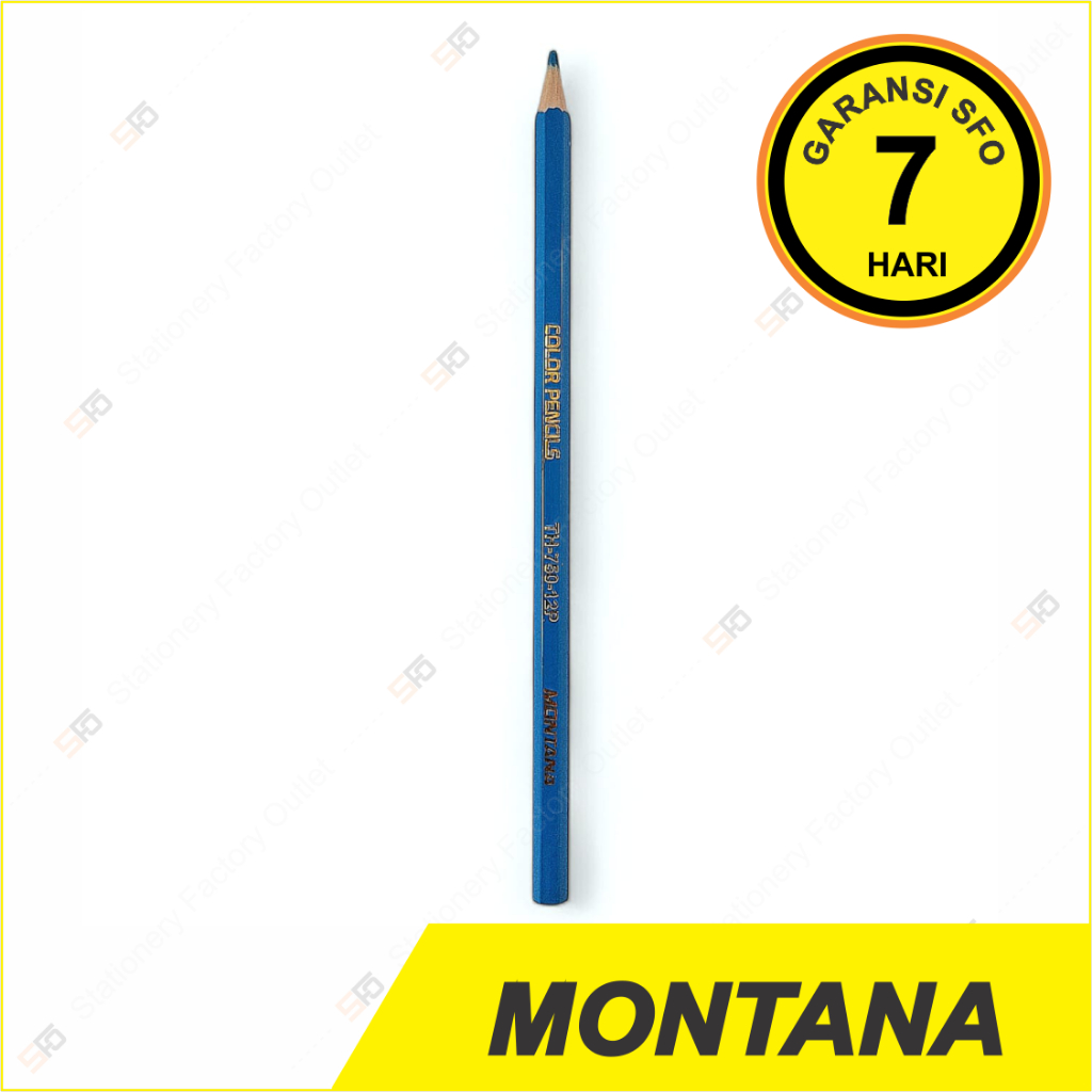 

Pensil Warna Montana Satuan - Light Blue - Biru Muda