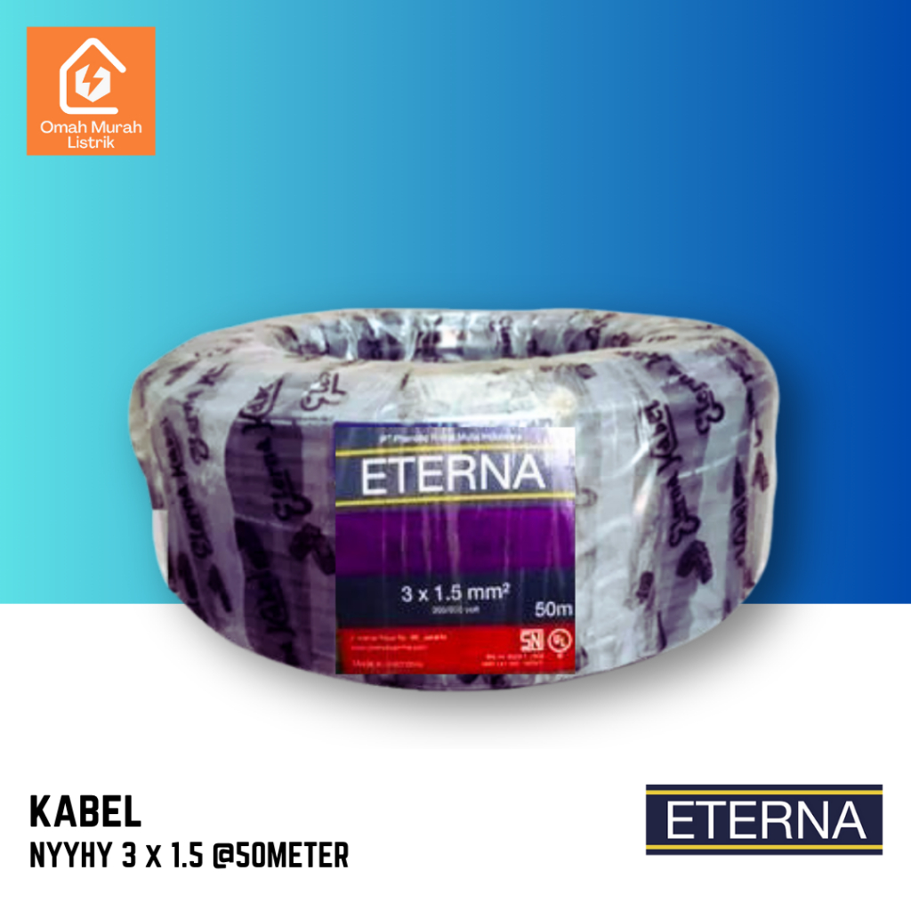 KABEL ETERNA NYYHY 3 X 1.5 @50M