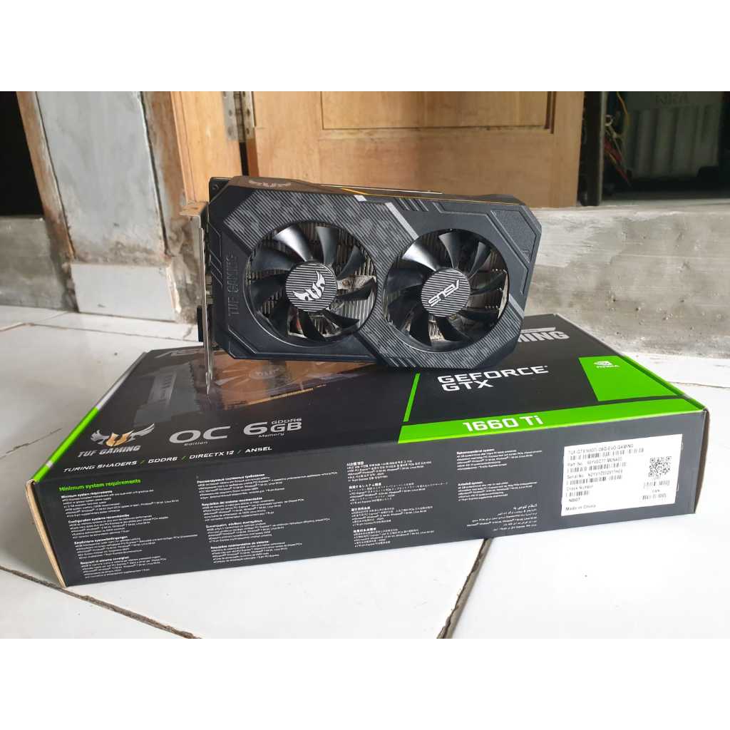 VGA Asus TUF GTX 1660 TI 6GB