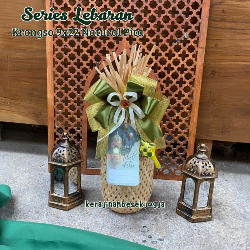 SERIES IDUL FITRI | KRONGSO 9X22 NATURAL PITA | krongso natural kreneng bambu krongso bambu krongso 