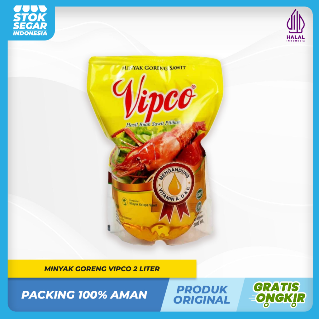 

Vipco Minyak Goreng Premium Pouch Refill 2 Liter