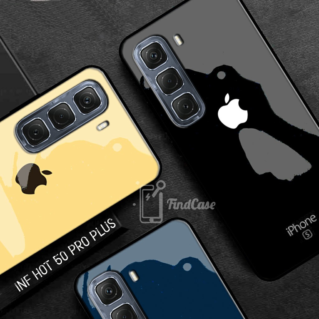 Softcase Glass Kaca Infinix Hot 50 Pro+ Terbaru 2024 [FC03] Case Infinix Hot 50 Pro+ Infinix Hot 50 