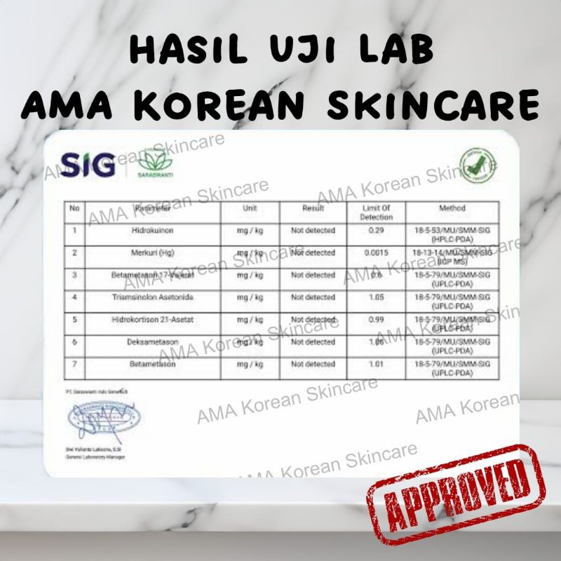 AMA Whitening Lotion Korean Bodycare Handbody Pemutih Badan Korea Skincare Brightening Pencerah