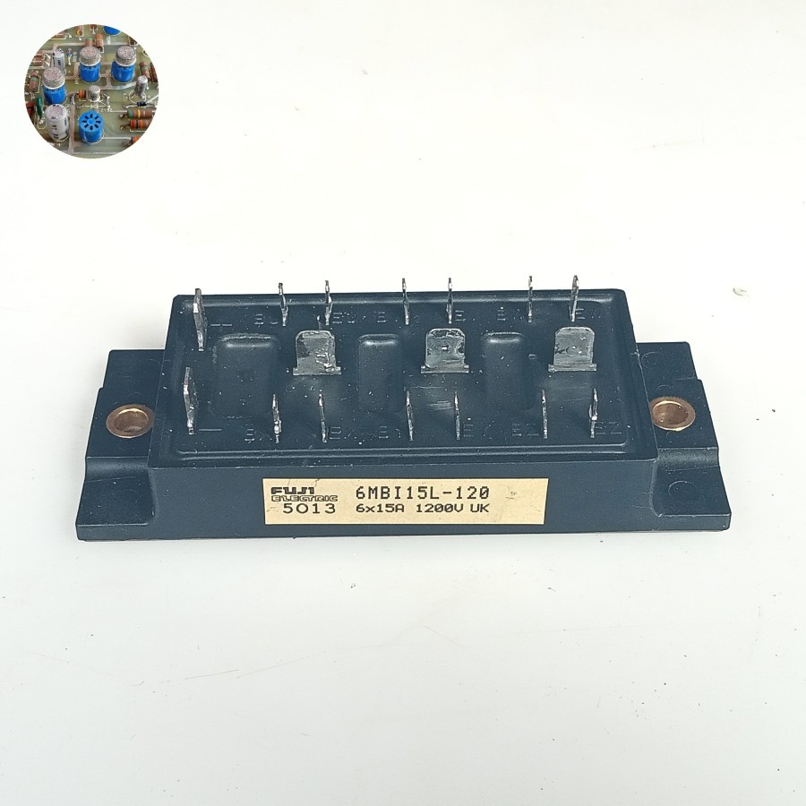 Fuji Electric 6MBI15L-120 6-Pack IGBT 1200V 15A / IGBT Module 6x 15A 1200V