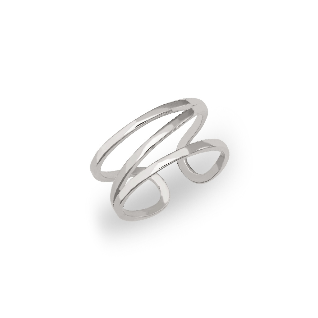 Dear Me - Luca Ring 925 Sterling Silver Cincin Wanita Silver S925 Cincin Silver Asli