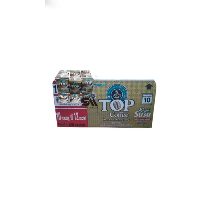 

GROSIR TOP COFFEE SUSU 31 Gram 1 Dus isi 12 Sct 10 Rtng