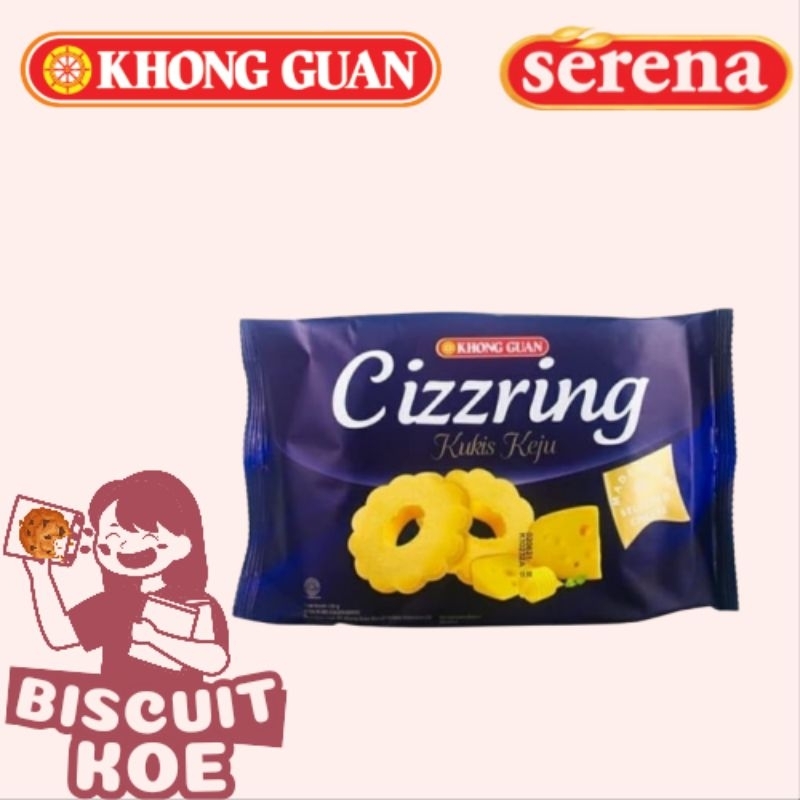 

Khong Guan Cizzring Kukis Keju 135g