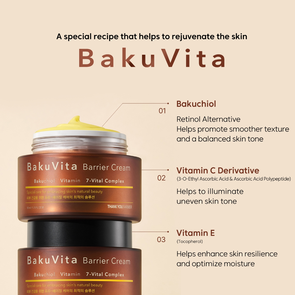 Thank You Farmer Bakuvita Barrier Cream 50 ml