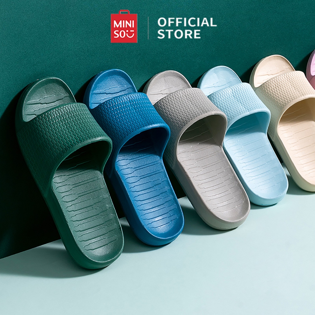 Murah  Miniso Sandal Sendal Bathroom Slippers Sandal Wanita Terbaru Sandal Mandi Kamar Mandi Sol