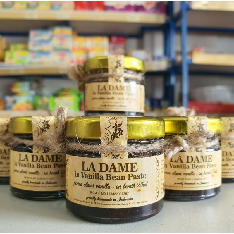 

Ladame In Vanilla Bean Paste 25Gr / Pasta Vanilla Ladame 25Gr / Vanilla In Bean Paste La Dame