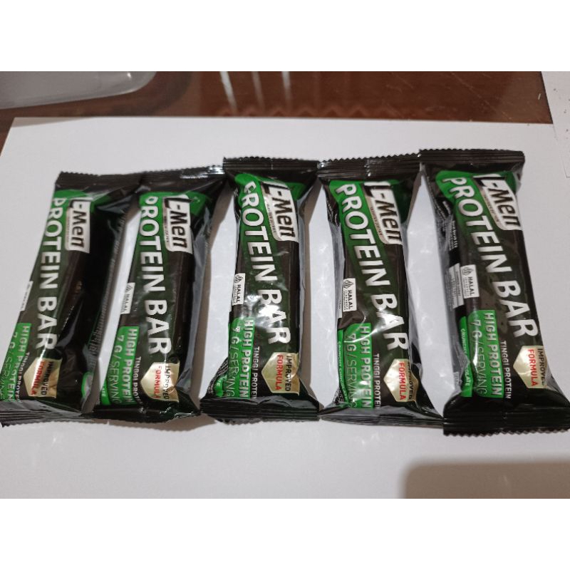 

L-Men Protein Bar Coklat expired Oktober 2025!!!