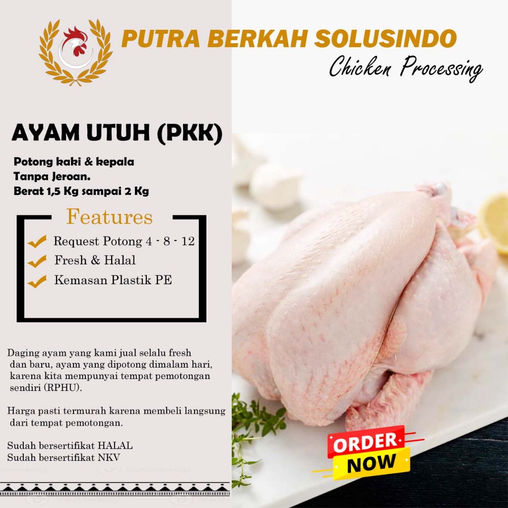 

Ayam Ekoran Pkk Fresh Murah