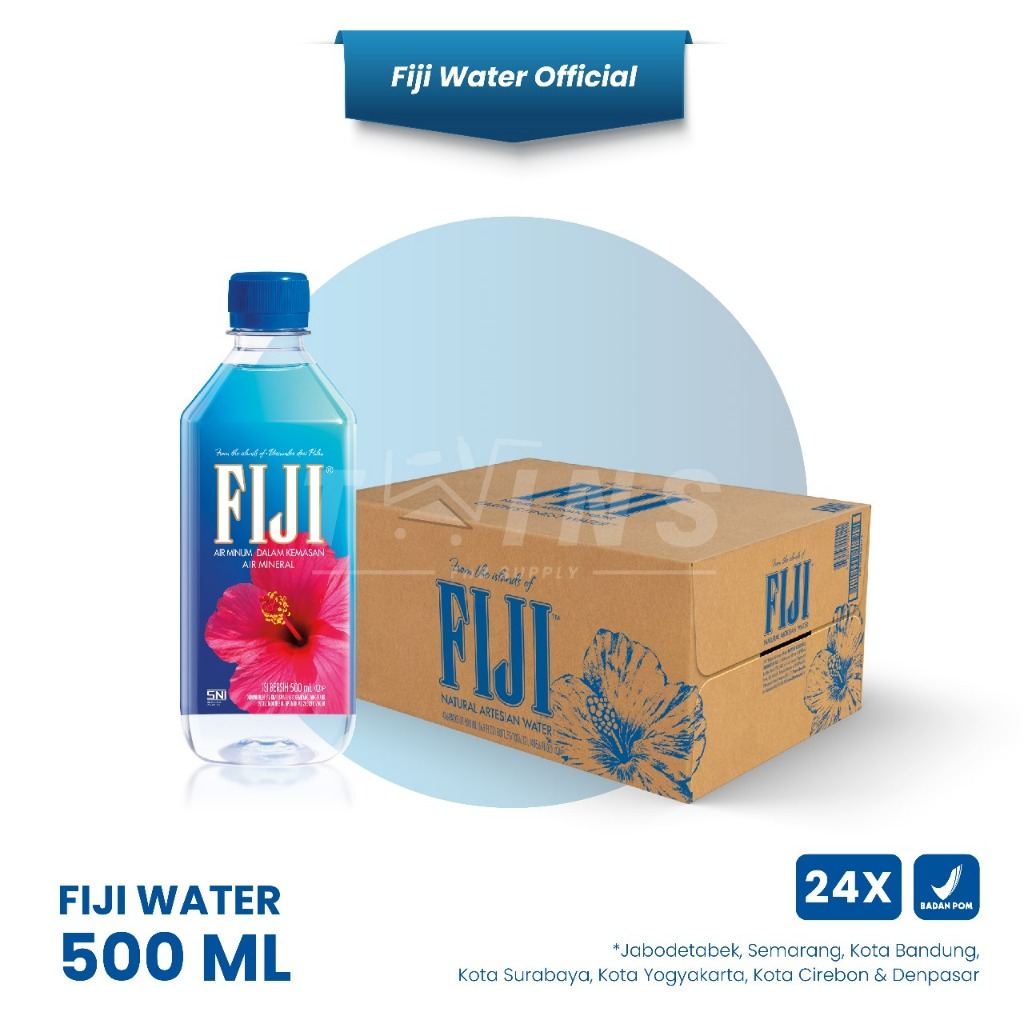 

[INSTANT COURIER] OFFICIAL / FIJI WATER NATURAL ARTESIAN 500 ML (ISI 24)