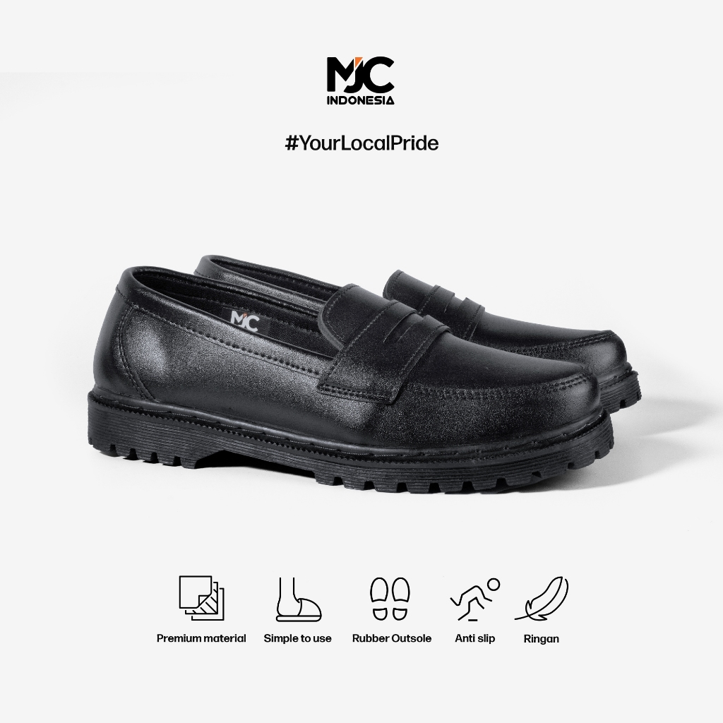 MJC Indonesia - 36-45 Sepatu Pria Sepatu Formal Pantofel Pria Hitam Sepatu Oxford Pria Original