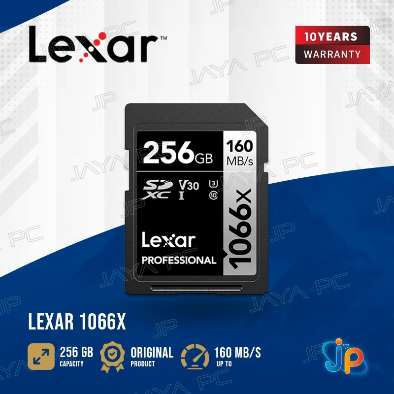 Lexar Professional 1066x SDXC UHS-I 256GB - SD Card 256GB