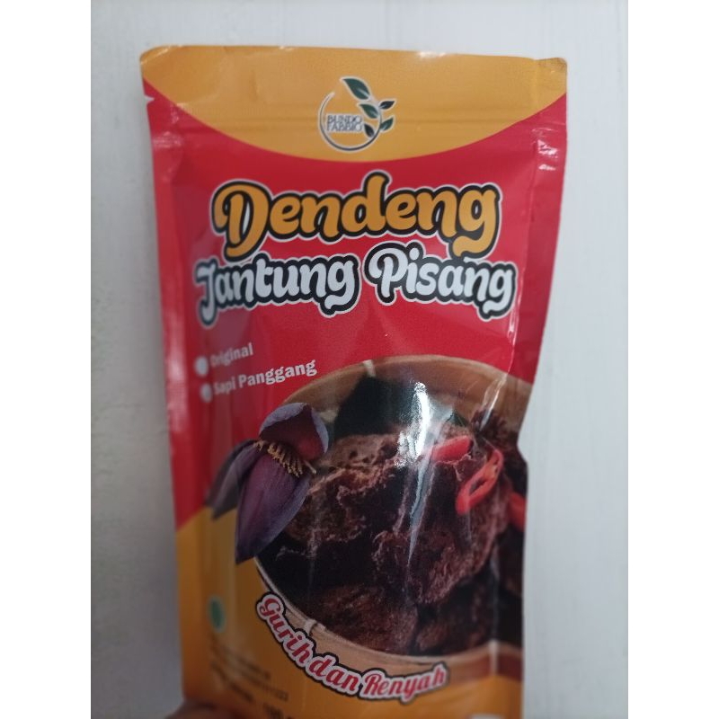 

Dendeng Jantung Pisang Original