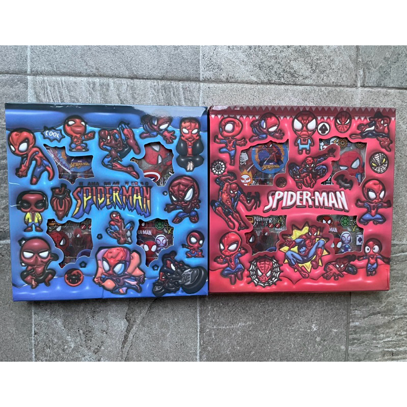 

OBRAL SPIDERMAN SKIBIDI 3D Sticker Box Dekorasi Anak LAKI LAKI Journal Aesthetic / Jurnal Binder Stiker Box 1 Set isi 100