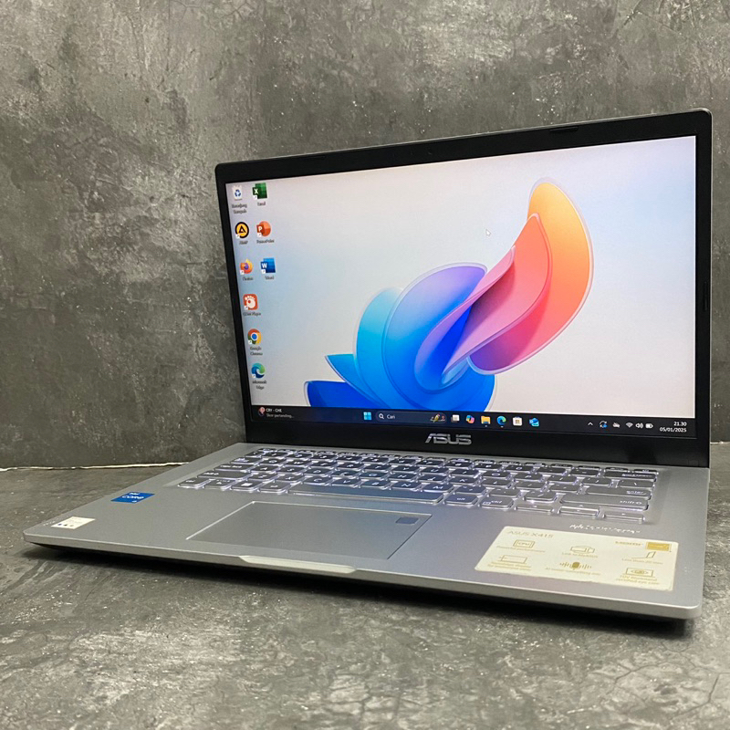 ASUS X415EA Intel i3 1115G4 RAM 8 GB SSD 512 GB FHD Laptop Second Murah Normal 14"