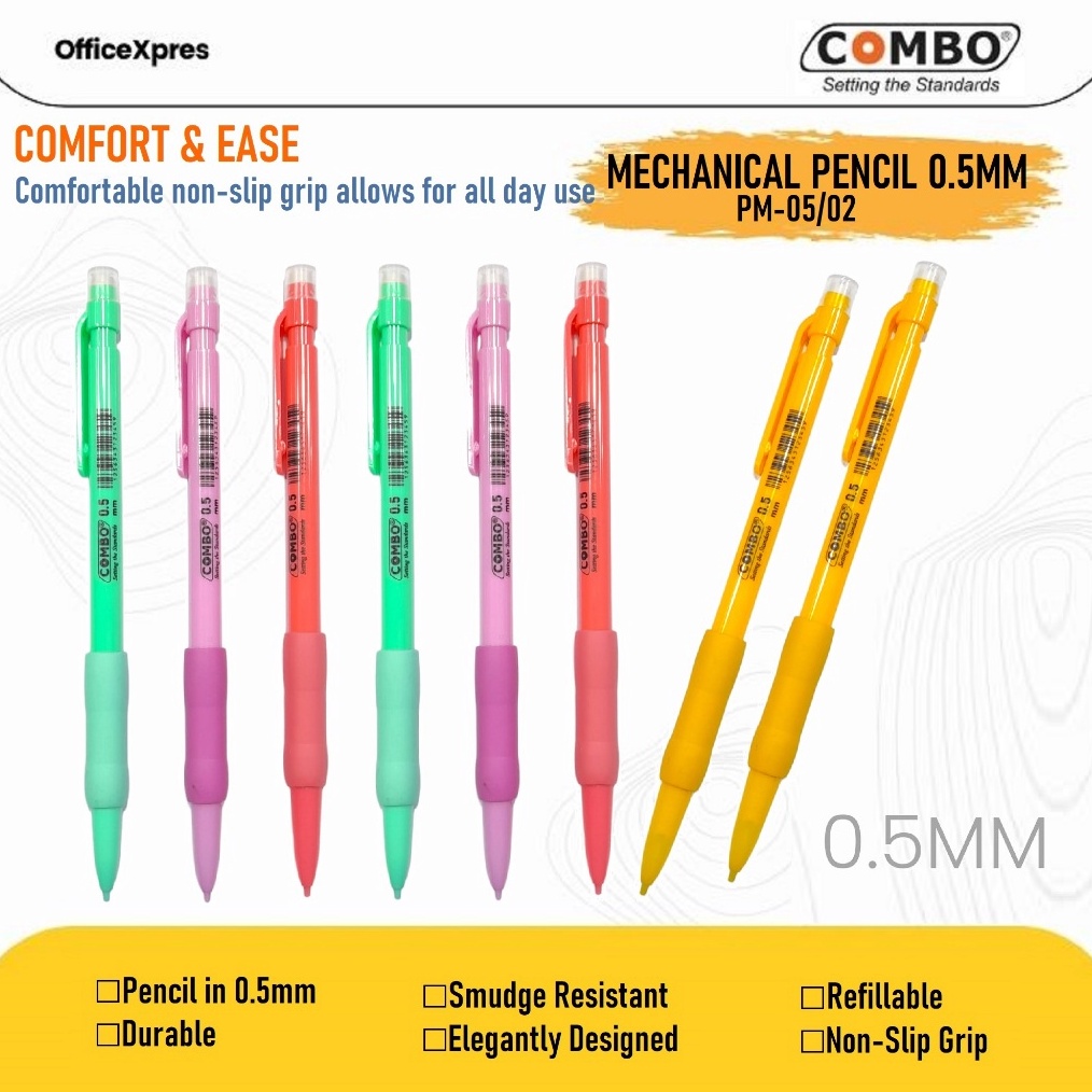

Promo Spesial Belanja Mechanical Pencil 5mm Pensil Mekanik 5mm PM52 Refillable Pensil Mekanik Cetek Tip 5