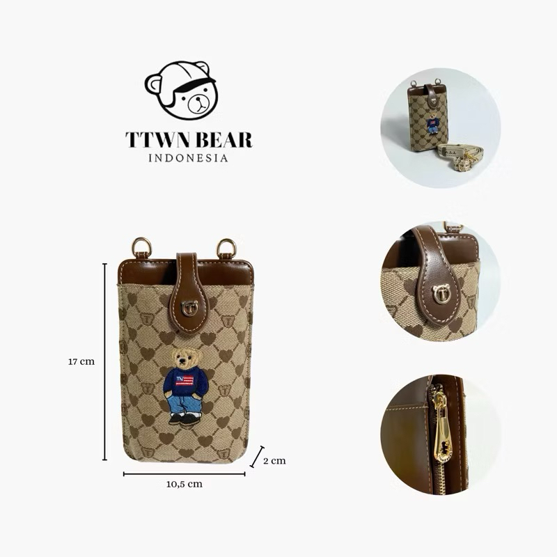 TTWN Bear Dompet/ Wallet