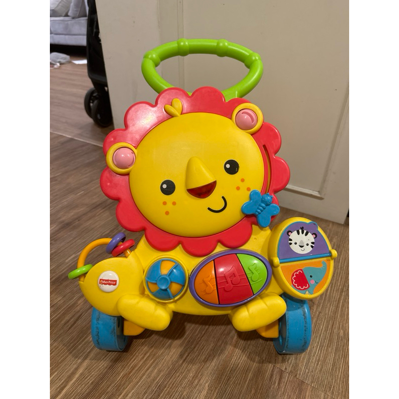 Fisher Price Baby Push Walker Lion Music