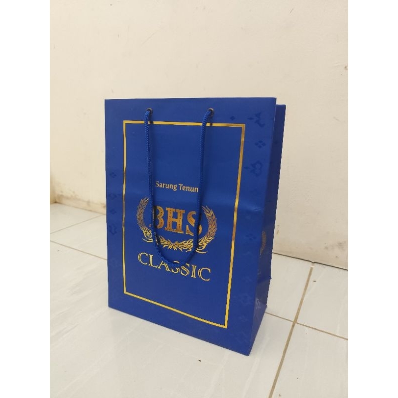 

paperbag sarung BHS