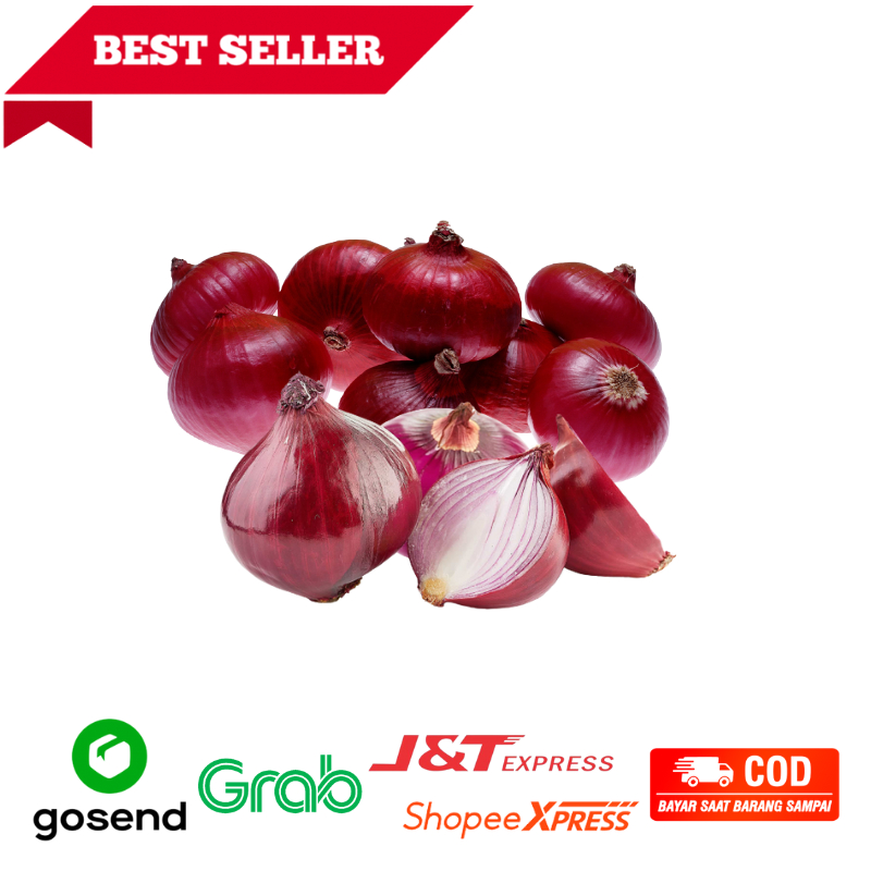 

Bawang Merah Fresh, 250gr, sayuran sehat segar Bandung