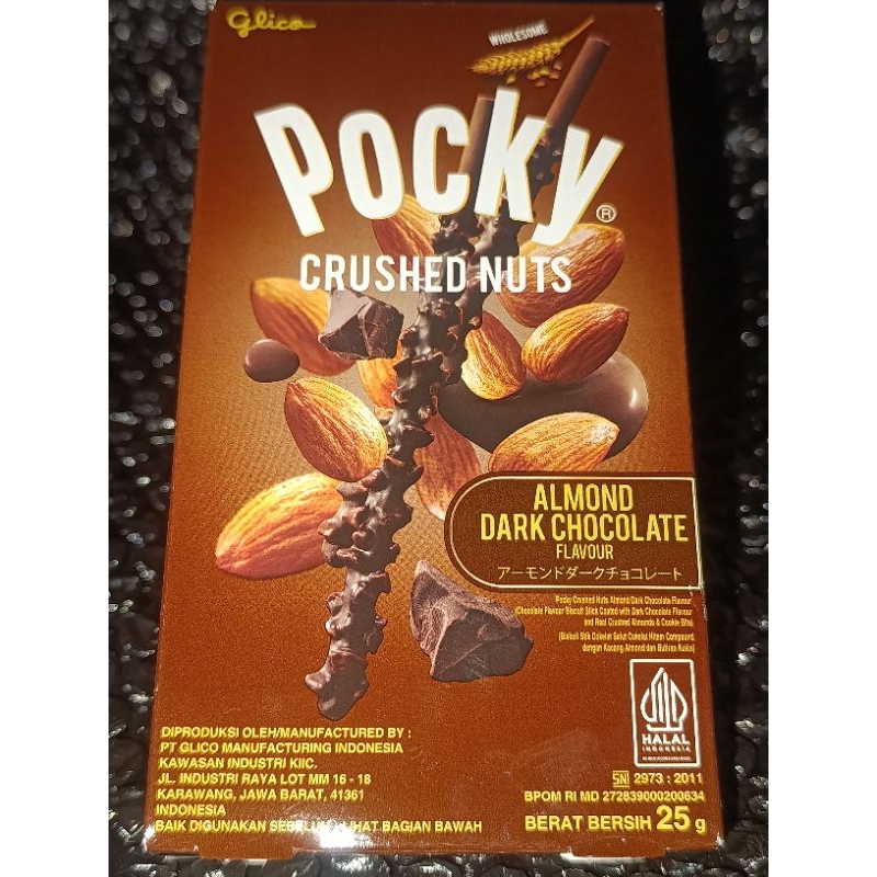 

Pocky Almond Dark Chocolate Flavour and Milk chocolate 25gr