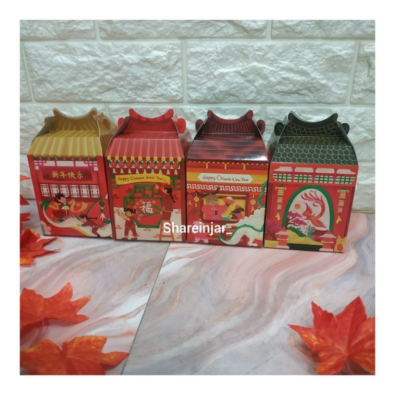 

Box Imlek 1 Toples-Dus 1 Jar Tabung-Kotak Kado Hampers Chinese New Year