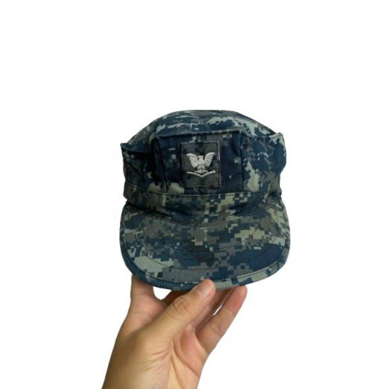 Okinawa Utility Working Cap Topi Army Loreng Digital US Navy Amerika (1)