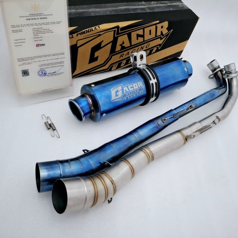 Model TerbaruKnalpot Racing Gacor Bas Adem Motor Vega Zr Vega R Jupiter Z Supra110 Shogun