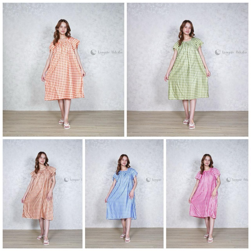 Daster Fuji/daster kotak/daster rumah/daster kekinian/daster jumbo