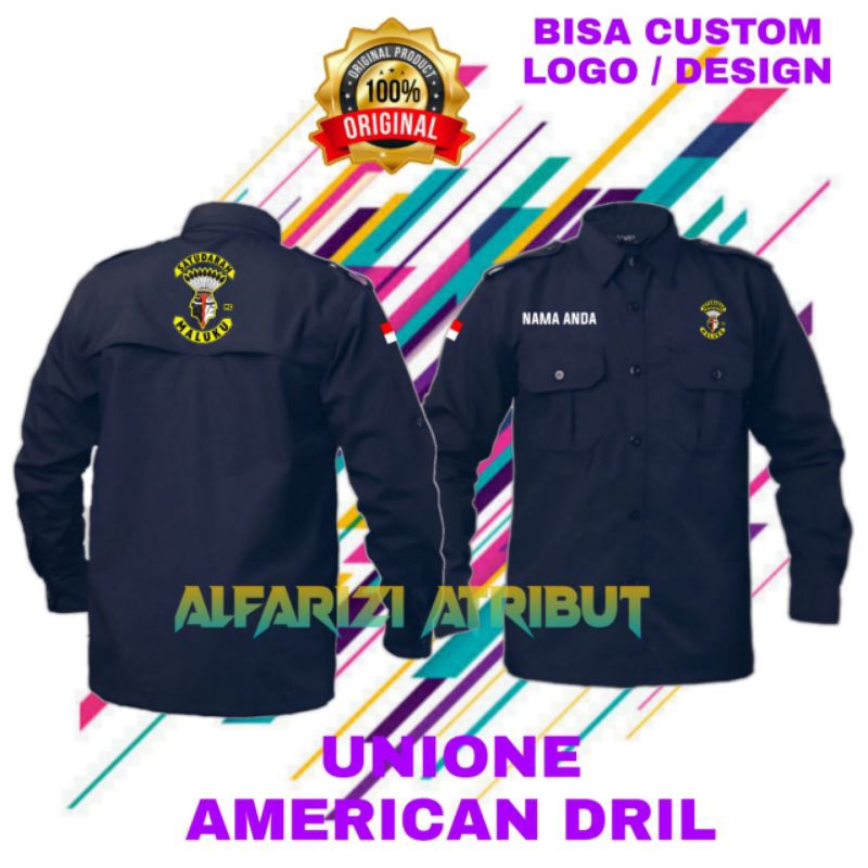 kemeja pdh SATU DARAH MALUKU