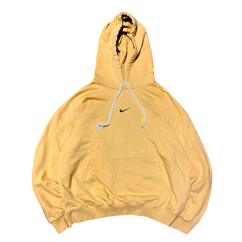 Hoodie Nike Center swoosh Yellow limited edition vintage cuma 1 di indo second original