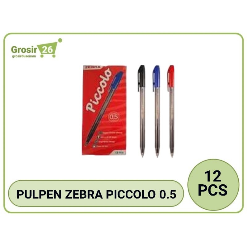 

PULPEN ZEBRA PICCOLO 0.5 (12 PCS / BOX)