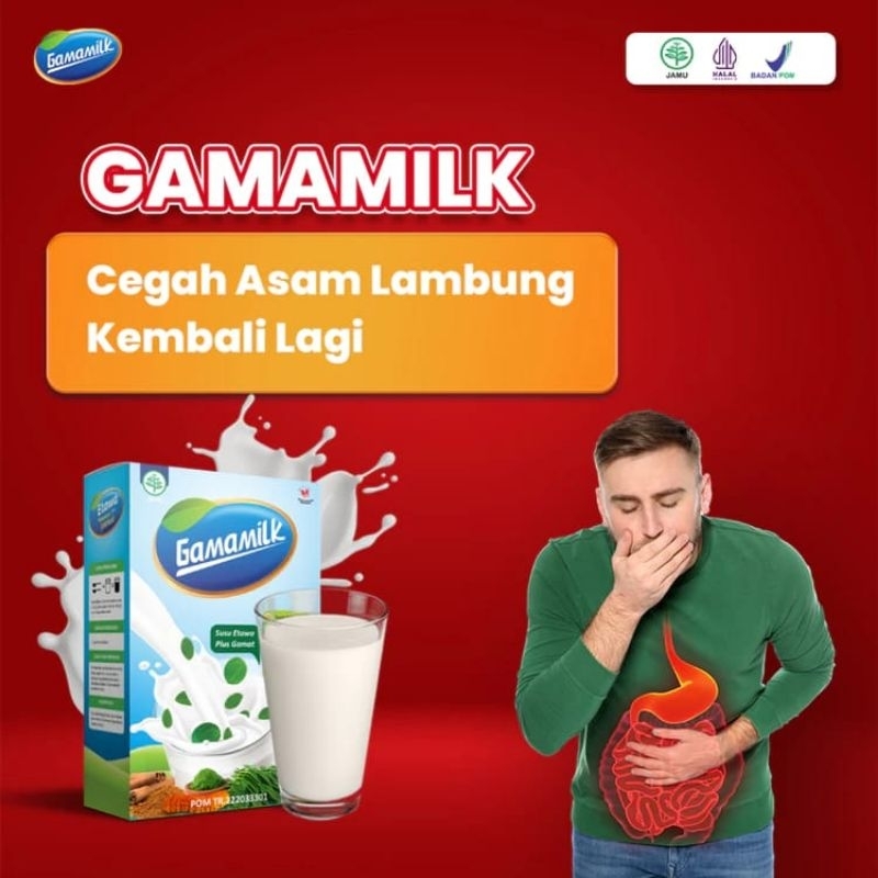 

Gamamilk - Susu Etawa Terapi Untuk Mengatasi Asam Lambung,Maag Dan Gerd Original 100% 1 BOX