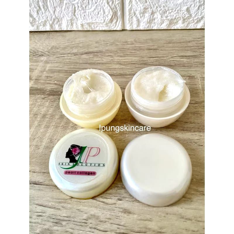 (Harga Ekonomis) CREAM MALAM PEARL COLAGEN by IPUNG SKINCARE / Colagen Mutiara IPUNG/Whitening Mutia
