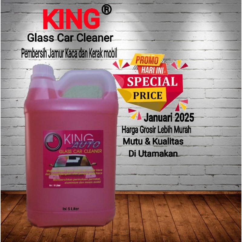 Pembersih Jamur Kaca dan Body Mobil 5 liter